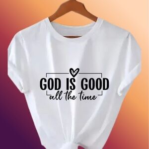 White Graphic T-Shirt